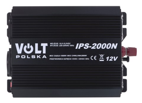 Przetwornica napiecia IPS 2000 N 12/230V + USB Volt Polska