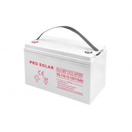 AKUMULATOR VOLT POLSKA DEEP CYCLE VPRO SOLAR 12V 110 Ah VRLA BEZOBSŁUGOWY Volt Polska