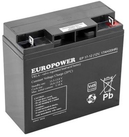 Akumulator AGM Europower | EP 17-12 12V / 17Ah Europower