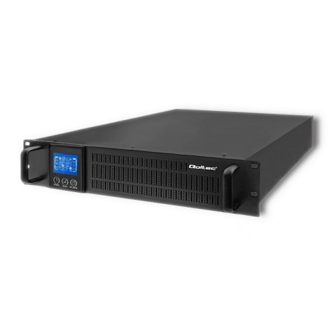 QOLTEC ZASILACZ AWARYJNY UPS RACK | 3KVA | 2400W | LCD Qoltec