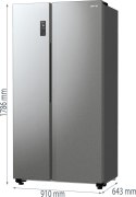 Chłodziarko-zamrażarka GORENJE NRR9185EAXL Gorenje