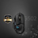 Mysz Logitech G502 Hero 910-005470 (optyczna; 16000 DPI; kolor czarny) Logitech