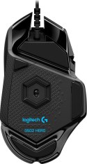 Mysz Logitech G502 Hero 910-005470 (optyczna; 16000 DPI; kolor czarny) Logitech