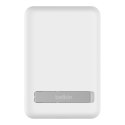 Powerbank bezprzewodowy Belkin BoostCharge Magnetic Wireless Power Bank 5K + Stand MagSafe Compatible 5000mAh 7,5W White Belkin