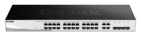 Switch D-Link DGS-1210-28/E 24 10/100/1000 Black D-Link