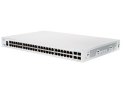 Cisco CBS350-48T-4X-EU łącza sieciowe Zarządzany L2/L3 Gigabit Ethernet (10/100/1000) Srebrny Cisco