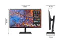 MONITOR SAMSUNG LED 32" LS32B800PXUXEN Samsung