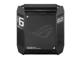 ASUS ROG Rapture GT6 AX10000 AiMesh 1 Pack Tri-band (2.4 GHz/5 GHz/5 GHz) Wi-Fi 6 (802.11ax) Czarny 4 Wewnętrzne ASUS