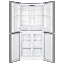 Lodówka z zamrażalnikiem dolnym Multi Door Total Full No Frost MPM-434-SBF-08 białe szkło MPM