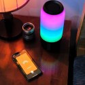 Bezprzewodowy głośnik LED V-TAC SMART VT-7456 RGB Bluetooth 2x3W (SKU 8570) Czarny V-TAC