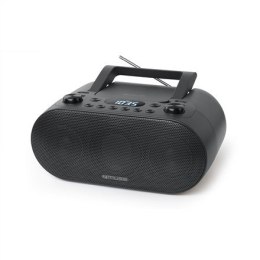 Muza | Przenośne radio z Bluetooth i portem USB | M-35 BT | Wejście AUX | Czarny Muse