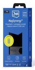 3MK MagSynergy Litowo-polimerowy (LiPo) 5000 mAh Bezprzewodowe ładowanie Czarny 3MK