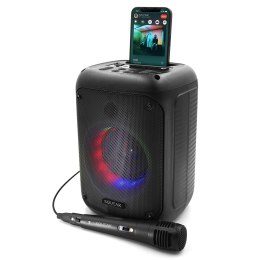 SQUEAK GŁOŚNIK KARAOKE BEATFLOW BLUETOOTH 5.0 + EDR, RADIO FM, MICROSD, AUX, USB SQ1005 SQUEAK