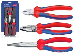 KNIPEX ZESTAW SZCZYPIEC 3szt... DO PRAC SERWISOWYCH KNIPEX