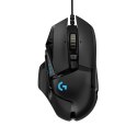 Mysz Logitech G502 Gaming HERO EU 910-005471 (optyczna; 16000 DPI; kolor czarny) Logitech