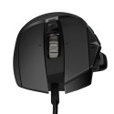 Mysz Logitech G502 Gaming HERO EU 910-005471 (optyczna; 16000 DPI; kolor czarny) Logitech