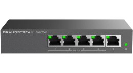 Switch Grandstream PoE GWN7700P (4x PoE do 1000; 1x do 1000Mpbs) Grandstream