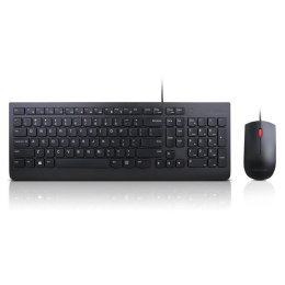 Zestaw klawiatura + mysz membranowa Lenovo 4X30L79883 (USB 2.0; (US); kolor czarny; optyczna; 1000 DPI) Lenovo