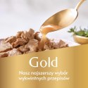 GOURMET GOLD Łosoś i kurczak w sosie mokra karma dla kota - puszka - 85 g PURINA NESTLE