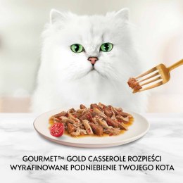 GOURMET GOLD Wołowina z kurczakiem w sosie pomidorowym 85g PURINA NESTLE