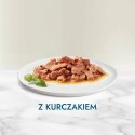 Purina GOURMET Perle Fileciki w sosie z kurczakiem - mokra karma dla kota - saszetka 85 g PURINA NESTLE