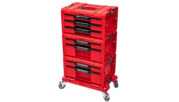 QBRICK SYSTEM PRO DRAWER WORKSHOP SET 3 RED ULTRA HD CUSTOM QBRICK System