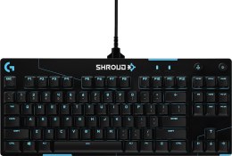 Klawiatura Logitech G PRO X Shroud czarna Logitech