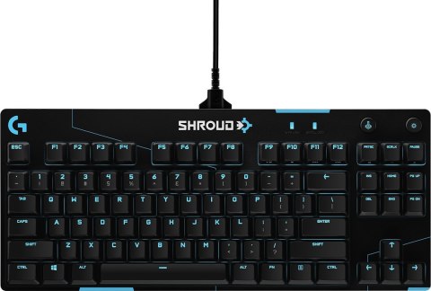 Klawiatura Logitech G PRO X Shroud czarna Logitech