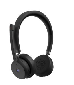 Lenovo Wireless VoIP Headset Zestaw słuchawkowy Bezprzewodowy Opaska na głowę Biuro/centrum telefoniczne Bluetooth Czarny Lenovo