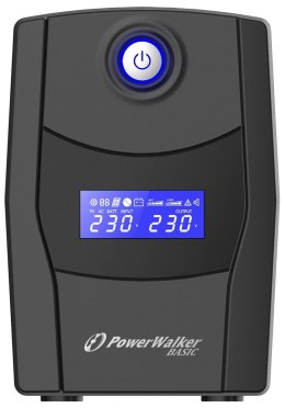 PowerWalker VI 800 STL Technologia line-interactive 0,8 kVA 480 W 2 x gniazdo sieciowe POWER WALKER