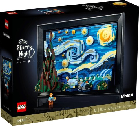 LEGO Ideas 21333 „Gwiaździsta noc" Vincenta van Gogha Lego