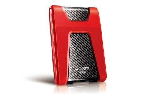 Dysk zewnętrzny HDD ADATA HD650 (1TB; 2.5"; USB 3.2; czerwony) ADATA