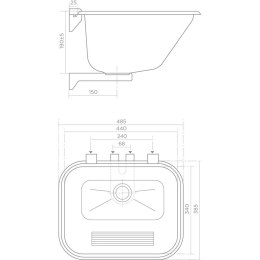 TEKA KOMORA GOSPODARCZA VK 44 STD TEKA