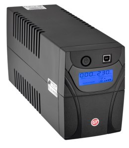 GT UPS ZASILACZ AWARYJNY POWERBOX 850VA/480W 2X SCHUCKO 1X9AH-12V GT