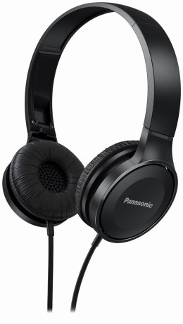 Słuchawki Panasonic RP-HF100ME-K (nauszne; TAK - Przewodowy; kolor czarny Panasonic