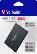 Dysk Verbatim VI550 S3 49350 (128 GB ; 2.5"; SATA III) Verbatim