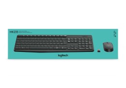 MK235 WIRELESS KEYBOARD / MOUSE/COMBO GREY-DEU-2.4GHZ-CENTRAL Logitech