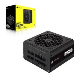 Corsair RMe Series RM750e W pełni modułowy zasilacz ATX o niskim poziomie hałasu Corsair W pełni modułowy zasilacz ATX o niskim  Corsair