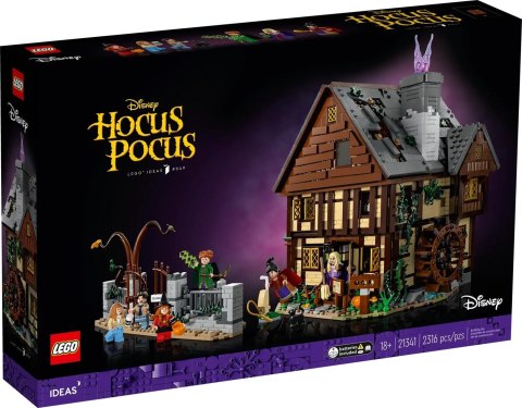 LEGO Ideas 21341 Disney Hokus Pokus: Chata sióstr Sanderson Lego