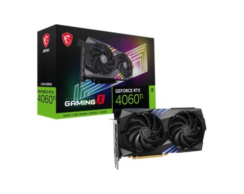 MSI GAMING GEFORCE RTX 4060 TI X 16G karta graficzna NVIDIA 16 GB GDDR6 MSI