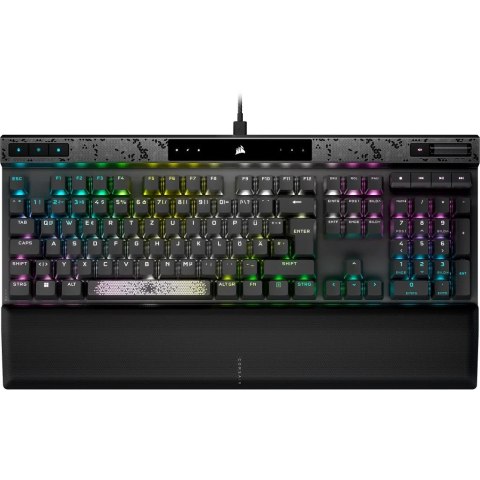 Corsair K70 MAX klawiatura Gaming USB Niemiecki Czarny Corsair