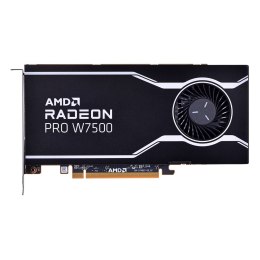 Karta graficzna AMD Radeon Pro W7500 8GB GDDR6, 4x DisplayPort 2.1, 70W, PCI Gen4 x8 AMD