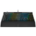 Klawiatura Gamingowa Corsair K100 RGB, Corsair OPX, LED RGB - Czarna Corsair