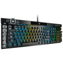 Klawiatura Gamingowa Corsair K100 RGB, Corsair OPX, LED RGB - Czarna Corsair