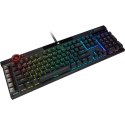 Klawiatura Gamingowa Corsair K100 RGB, Corsair OPX, LED RGB - Czarna Corsair