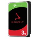 Dysk HDD Seagate IronWolf ST3000VN006 (3 TB ; 3.5"; 256 MB; 5400 obr/min) Seagate