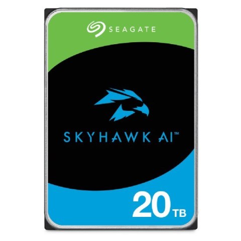 Dysk twardy HDD Seagate SkyHawk AI 20TB 3,5" SATA ST20000VE002 Seagate