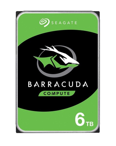 Dysk HDD Seagate Barracuda ST6000DM003 (6 TB ; 3.5"; 256 MB; 5400 obr/min) Seagate