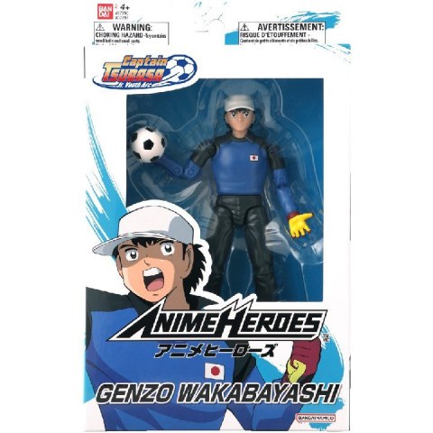 ANIME HEROES CAPTAIN TSUBASA - GENZO WAKABAYASHI BANDAI