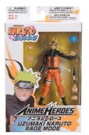 ANIME HEROES NARUTO - UZUMAKI NARUTO SAGE MODE BANDAI